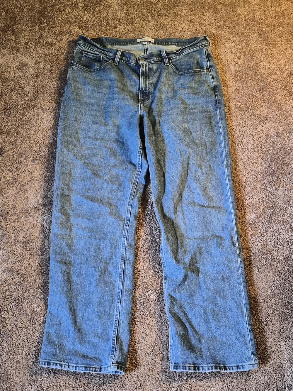 Abercrombie & Fitch Women’s Curve Love Baggy Mid Rise